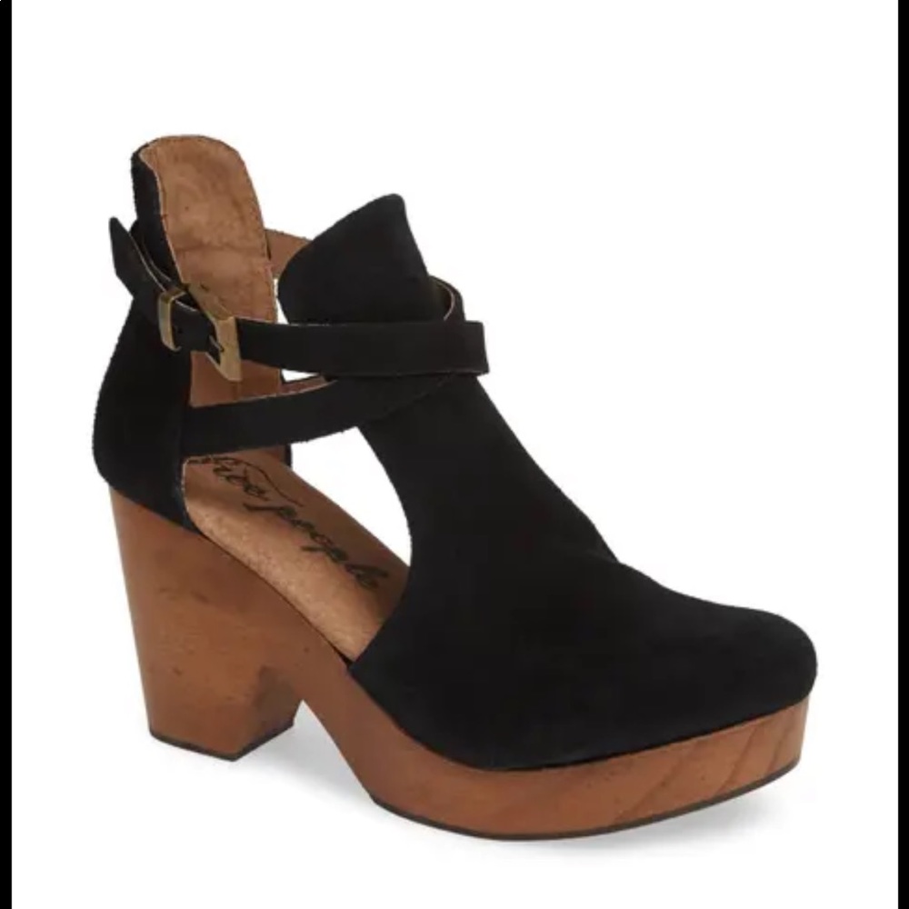 Free people summer booties/clogs